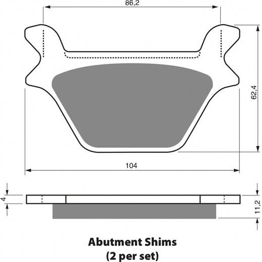 STABDŽIŲ TRINKELĖS GOLDFREN 056 S3