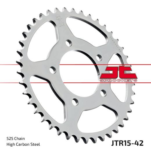 CHAIN KIT EK -, SIDABRINĖS SPALVOS CHAIN 525 DEX, X-RING (X, NX, QX, XS), CHK FRONT SPROCKET JT, CHK REAR SPROCKET JT SKIRTAS BENELLI TRK 502 2017-2021