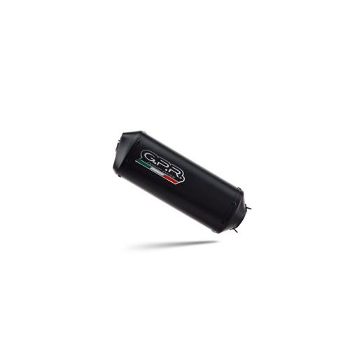 UNIVERSAL RACING SILENCER GPR GHISA TUNING.RACE.10 MATTE BLACK