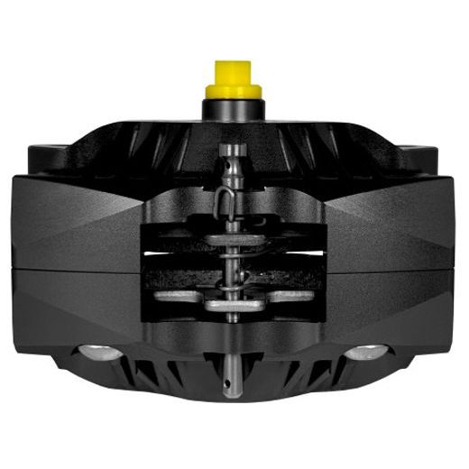 REAR AXIAL BRAKE 2P CALIPER ACCOSSATO PZ016 CNC-MADE WITH 84 MM DISTANCE