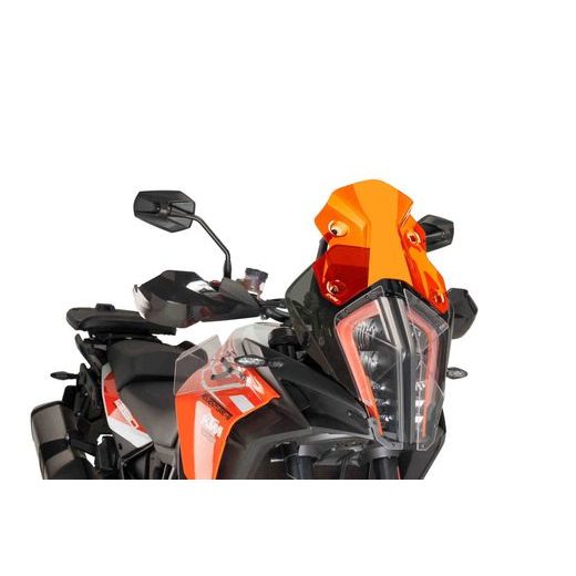 WINDSCREEN PUIG RACING 9716T, ORANŽINĖS SPALVOS