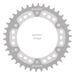 REAR SPROCKET SUPERSPROX STEALTH RST-498:42-SLV, SIDABRINĖS SPALVOS 42T, 525