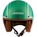 JET HELMET AXXIS HORNET SV ABS ROYAL A6 MATT GREEN, S DYDŽIO