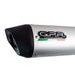 UNIVERSAL RACING SILENCER GPR FURORE TUNING.RACE.6, SIDABRINĖS SPALVOS