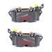 RADIAL BILLET 2-PIECE CALIPER ACCOSSATO PZ011 - DISTANCE 100 MM PISTON IN ALUMINIUM