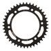 REAR ALU SPROCKET SUPERSPROX RAL-1308:42-BLK, JUODOS SPALVOS 42T, 520