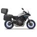 COMPLETE SET OF ALUMINUM CASES SHAD TERRA BLACK, 37L TOPCASE + 36L / 36L SIDE CASES, INCLUDING MOUNTING KIT AND PLATE SHAD YAMAHA MT-07 TRACER / TRACER 700
