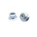 ALUMINIUM BOBBINS LV8 DIAVOL E201/10125A M10X1,25, SIDABRINĖS SPALVOS