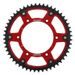 REAR SPROCKET SUPERSPROX STEALTH RST-210:52-RED, RAUDONOS SPALVOS 52T, 520