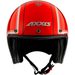 JET HELMET AXXIS HORNET SV ABS ROYAL A4 GLOSS FLUOR RED, M DYDŽIO