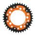 REAR SPROCKET SUPERSPROX STEALTH RST-991:38-ORG, ORANŽINĖS SPALVOS 38T, 525