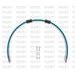 STANDARD FRONT BRAKE HOSE KIT VENHILL POWERHOSEPLUS TRI-8003F-TB (3 ŽARNELĖS RINKINYJE) TRANSLUCENT BLUE HOSES, CHROMED FITTINGS