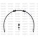 STANDARD FRONT BRAKE HOSE KIT VENHILL POWERHOSEPLUS TRI-8003FB (3 ŽARNELĖS RINKINYJE) CLEAR HOSES, BLACK FITTINGS