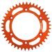 REAR ALU SPROCKET SUPERSPROX RAL-990:42-ORG, ORANŽINĖS SPALVOS 42T, 520