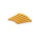 VARŽTAI PUIG ANODIZED 0540G, GELTONOS SPALVOS M8 X 55MM (6PCS)