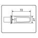 FOOTPEGS WITHOUT ADAPTERS PUIG SPORT 7318N, JUODOS SPALVOS WITH RUBBER