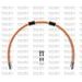 STANDARD FRONT BRAKE HOSE KIT VENHILL POWERHOSEPLUS TRI-8003FB-OR (3 ŽARNELĖS RINKINYJE) ORANGE HOSES, BLACK FITTINGS
