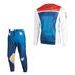 SET OF MX PANTS AND MX JERSEY YOKO KISA BLUE; BLUE/RED 28 (S)