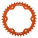 REAR ALU SPROCKET SUPERSPROX RAL-613:38-ORG, ORANŽINĖS SPALVOS 38T, 525