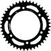 REAR ALU SPROCKET SUPERSPROX RAL-1308:44-BLK, JUODOS SPALVOS 44T, 520