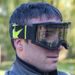 GOGGLES ARIETE 8K ENDURO 14960-EGF DOUBLE CLEAR LENS, JUODOS SPALVOS