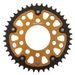CHAIN KIT EK -, AUKSINĖS SPALVOS CHAIN 530 MVXZ, X-RING (X, NX, QX, XS), CHK FRONT SPROCKET JT CHK RUBBER CUSHIONED, CHK REAR SPROCKET SUPERSPROX STEALTH SKIRTAS HONDA CBR 1000 F 1989-1995