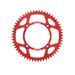 REAR ALU SPROCKET SUPERSPROX RAL-209:56-RED, RAUDONOS SPALVOS 56T, 420