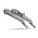 DUAL SLIP-ON EXHAUST GPR POWERCONE EVO MO.5.PCEV BRUSHED STAINLESS STEEL