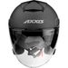 JET HELMET AXXIS MIRAGE SV ABS SOLID GREY TITAN MATT, XL DYDŽIO