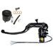 HOMOLOGATED RADIAL BRAKE MASTER CYLINDER ACCOSSATO RB090 WITH FOLDING LEVER AND OIL RESERVOIR KIT INCLUDED PRS 19X17-18-19 ABE 61454