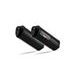 DUAL SLIP-ON EXHAUST GPR GHISA Y.61.GHI MATTE BLACK