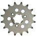 CHAIN KIT EK -, SIDABRINĖS SPALVOS CHAIN 520 SRO, O-RING, CHK FRONT SPROCKET SUPERSPROX, CHK REAR SPROCKET SUPERSPROX STEALTH SKIRTAS SUZUKI DR 650 RSE 1990-1995