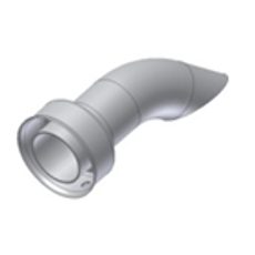 DECIBELU SLĀPĒTĀJS MIVV X-CONE 50.DK.008.0 Ø35 – Ø53 – L.140 MM