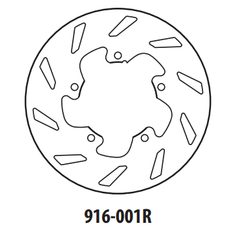BREMŽU DISKS GOLDFREN 916-001R AIZM. 175 MM