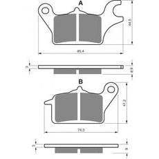 BREMŽU UZLIKAS GOLDFREN 357 AD STREET