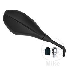 ATPAKAĻSKATA SPOGULIS JMP ZR 0901 MELNS/PELĒKS LABĀ