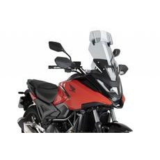 VĒJSTIKLS PUIG TOURING WITH VISOR 22510H TUMŠS