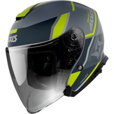 JET ĶIVERE AXXIS MIRAGE SV ABS DAMASKO FLUOR YELLOW MATT L