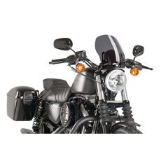 VĒJSTIKLS PUIG NEW. GEN TOURING 9283F DARK SMOKE