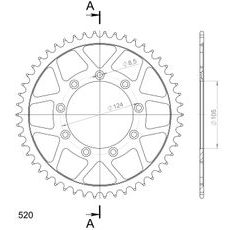 AIZMUGURĒJAIS ZOBRATS SUPERSPROX RFE-151:50-BLK MELNS/PELĒKS 50T, 520