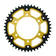 REAR SPROCKET SUPERSPROX STEALTH RST-486:45-GLD ZELTA 45T, 520