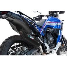 SLIP-ON EXHAUST GPR FURORE-X TITANIO NERO BRK24.T.101.FUXTITBL TITANIUM MATTE BLACK INCLUDING REMOVABLE DB KILLER AND LINK PIPE