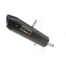 SLIP-ON EXHAUST GPR FURORE SCOM.206.FUNE MATTE BLACK INCLUDING REMOVABLE DB KILLER AND LINK PIPE