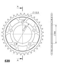 AIZMUGURĒJAIS ZOBRATS SUPERSPROX RFE-1225:36-BLK MELNS/PELĒKS 36T, 520