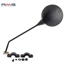 ATPAKAĻSKATA SPOGULIS RMS 122760100 KREISAIS MELNS/PELĒKS