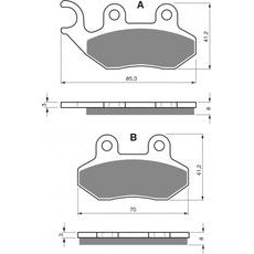 BREMŽU UZLIKAS GOLDFREN 174 S3