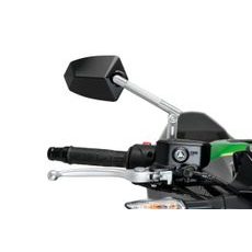 ATPAKAĻSKATA SPOGULIS PUIG GT.1 020DN ANODĒTS ALUMĪNIJS / MELNS LABĀ