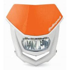 Priekšējais lukturis POLISPORT HALO LED ar LED oranžs