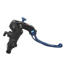 RADIAL BRAKE MASTER CYLINDER ACCOSSATO 19 X 19 WITH FOLDING LEVER,BLUE