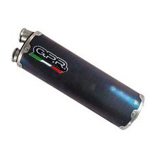 SLIP-ON EXHAUST GPR DUAL E4.K.179.DUAL.PO CARBON LOOK INCLUDING REMOVABLE DB KILLER AND LINK PIPE